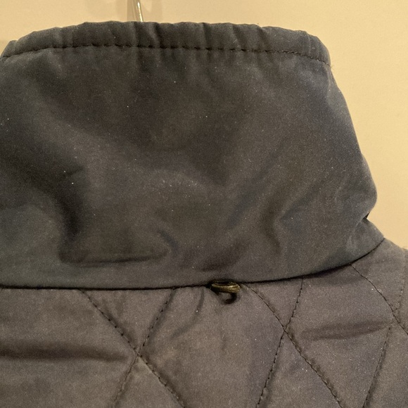 London Fog men quilted navy vest S - Picture 5 of 14